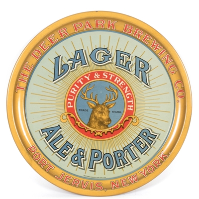 Deer Park Brewing Elk Lager Ale Porter Tray